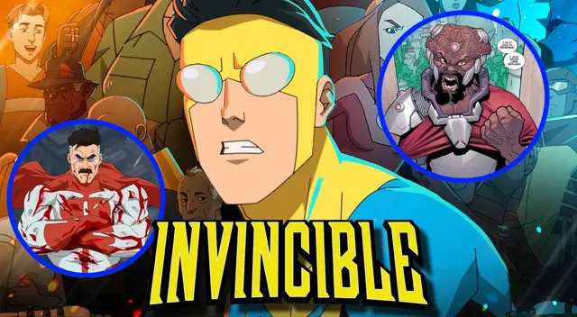 'Invincible' revela nuevos detalles con un nuevo poster promocional de su segunda temporada. 'Invincible' revela nuevos detalles con un nuevo poster promocional de su segunda temporada.