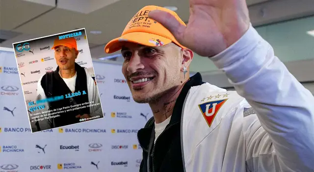 Paolo Guerrero fue bautizado con nuevo apodo tras llegar a LDU de Quito Paolo Guerrero fue bautizado con nuevo apodo tras llegar a LDU de Quito