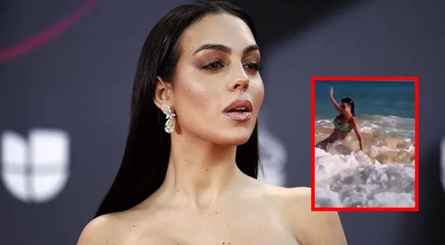 Geprgina Rodríguez sufre percance cuando se metió al mar