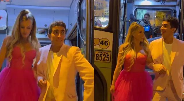 Alejandra Baigorria se luce con Jorge Guerra en avant premiere de 'Barbie'