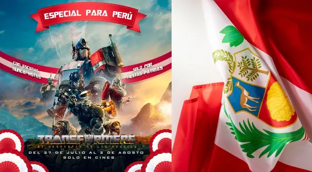 Transformers es una de las películas más taquilleras en nuestro país.