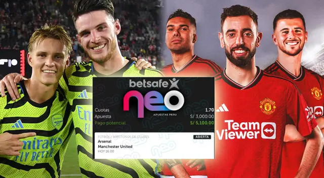 Un hincha peruano pronosticó el resultado del partido entre el United y el Arsenal en apuesta deportiva.