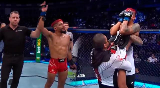 Daniel Marcos deja el nombre del Perú en alto: ganó a Davey Grant en UFC Londres 2023