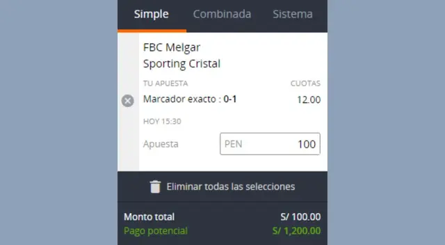 apuesta
