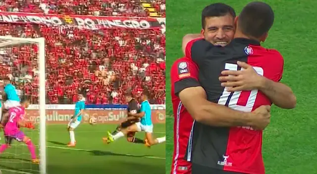 Cuesta puso el 1-0 para Melgar ante Cristal.