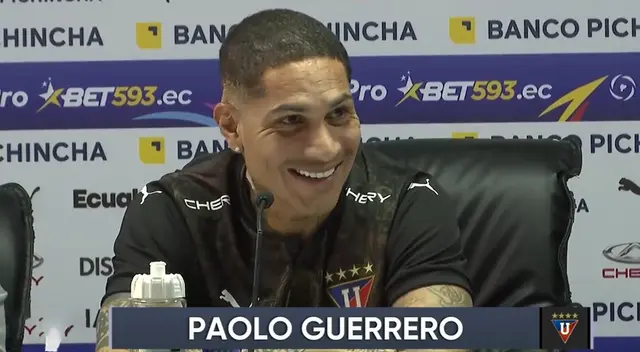 Paolo Guerrero dio a conocer su temor de jugar en el LDU de Quito Paolo Guerrero dio a conocer su temor de jugar en el LDU de Quito