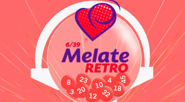 Repasa Melate Retro de este martes 25 de julio, sorteo de Lotería Nacional.