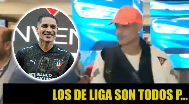 Paolo Guerrero y los insultos que recibió por parte de los rivales de LDU Paolo Guerrero y los insultos que recibió por parte de los rivales de LDU