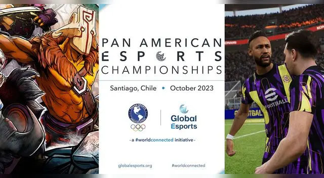 Dota 2 y eFootball 2023 representados Perú