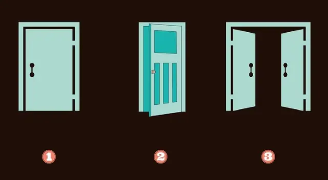 Elige solo una de las puertas y conócete más en segundos