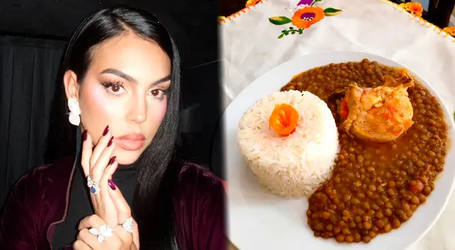 La empresaria española y pareja de Cristiano Ronaldo, compartió en su Instagram su plato de lentejas, pero comida capta la atención.