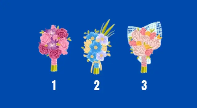 Con solo elegir un ramo de flores, podrás conocer más sobre tu persona.