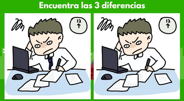 ¿Identificas las 3 distinciones?, te pedimos que ayudes al estresado hombre de le imagen y logres ubicarlas ahora. ¿Identificas las 3 distinciones?, te pedimos que ayudes al estresado hombre de le imagen y logres ubicarlas ahora.