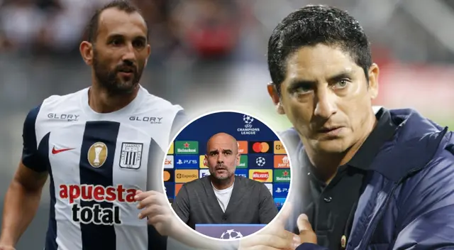 Hernán Barcos nombró a Pep Guardiola tras la salida de 'Chicho' Salas Hernán Barcos nombró a Pep Guardiola tras la salida de 'Chicho' Salas