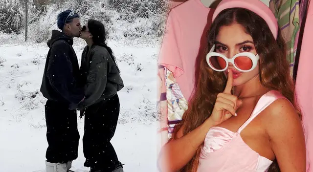 La modelo colombiana relacionada con Rauw Alejandro ante ruptura con Rosalía remece las redes al usar la canción "BESO".