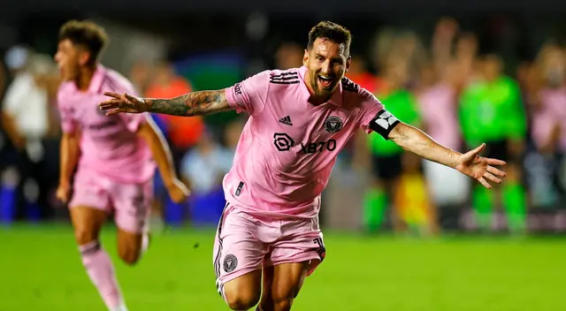 Lionel Messi jugando por el Inter de Miami