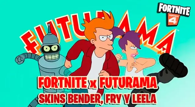 Conoce más detalles sobre la inclusión de Futurama al videojuego Fortnite.