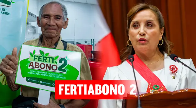 Dina Boluarte informó que el MIDAGRI desembolsará más de 136 millones de soles para beneficiar a agricultores a través del Fertiabono 2. Dina Boluarte informó que el MIDAGRI desembolsará más de 136 millones de soles para beneficiar a agricultores a través del Fertiabono 2.
