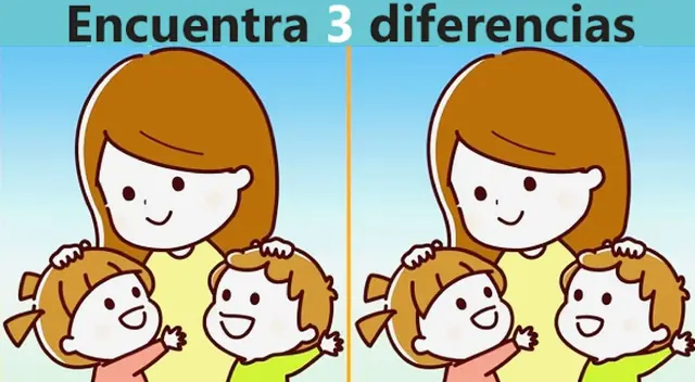 Encuentra las 3 diferencias del desafío viral en solo 5 segundos Encuentra las 3 diferencias del desafío viral en solo 5 segundos