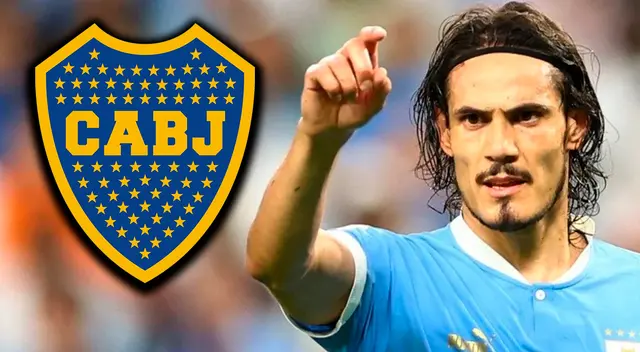 Edinson Cavani es nuevo fichaje de Boca Juniors