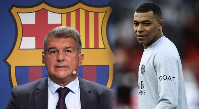 Joan Laporta rompió su silencio sobre posible fichaje de Kylian Mbappé