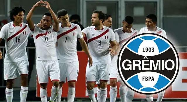 Conoce quién fue el último futbolista peruano que jugó en Gremio de Brasil