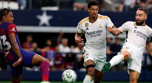 Marcador del Barcelona vs Real Madrid por Soccer Champions Tour