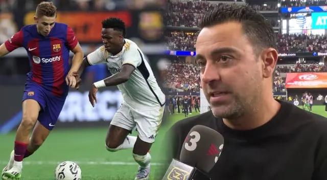 Xavi lanzó autocrítica a Barcelona pese a goleada contra Real Madrid