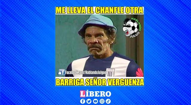 Los memes sobre la caída de Alianza se viralizaron en redes.