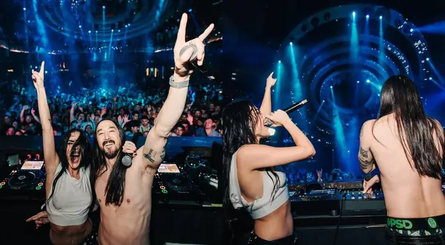 En el evento, fue pre lanzando el sencillo de Steve Aoki con Danna Paola: "PARANOIA".