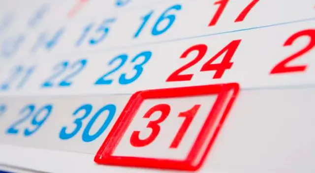 Conoce si el próximo lunes 31 de julio es feriado nacional y así podrás alargar tus vacaciones. Conoce si el próximo lunes 31 de julio es feriado nacional y así podrás alargar tus vacaciones.