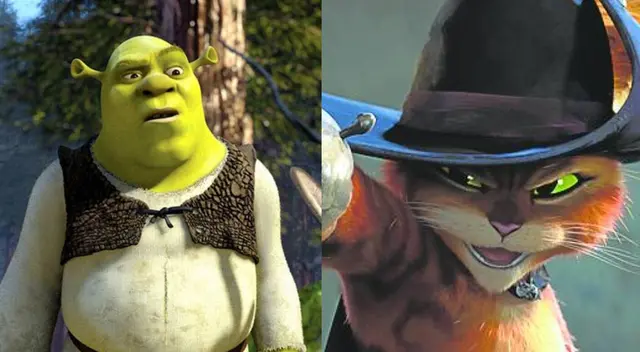 ¿Debo ver las películas de Shrek antes de la última del gato con botas?