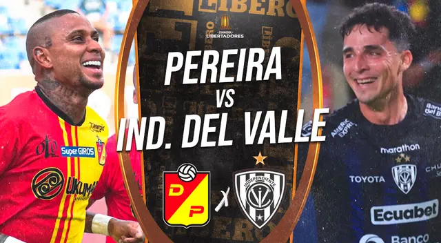 Pereira vs. Independiente del Valle se enfrentan por la Copa Libertadores.