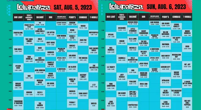 lollapalooza 2023
