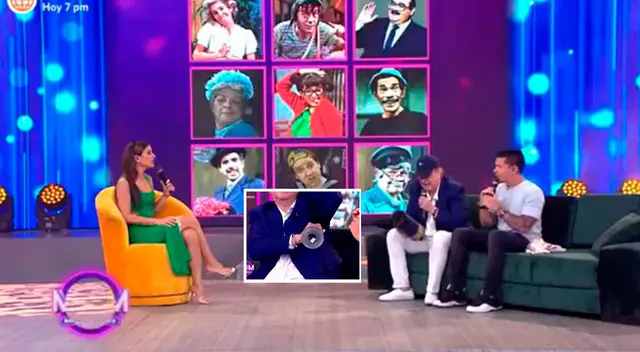 El popular 'kiko' protagonizó un incomodo momento en el programa de América TV.