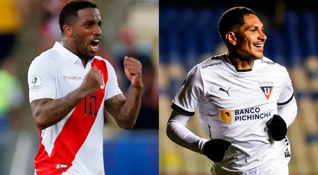 Jefferson Farfán estuvo atento al debut de Paolo Guerrero con LDU.