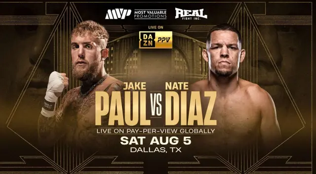Jake Paul vs Nate Diaz