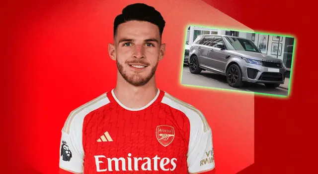 Declan Rice tiene una particular afición por los autos.
