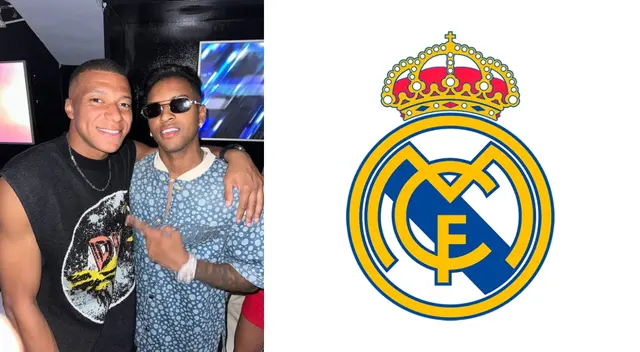 Rodrygo y Mbappé alborotaron las redes sociales