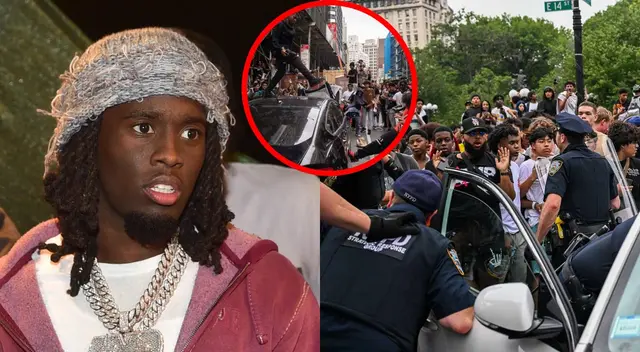 Kai Cenat generó alboroto en sus fanáticos, quienes se apoderaron de las calles de Nueva York.