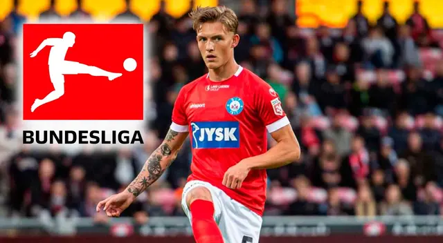 Oliver Sonne confirmó que puede ir a jugar a la Bundesliga