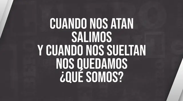 Pon a prueba tu intelecto y responde rápidamente el complejo enigma. Pon a prueba tu intelecto y responde rápidamente el complejo enigma.