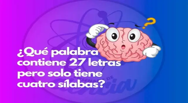 Solo un verdadero EXPERTO podrá superar este complicado acertijo en tiempo récord. Solo un verdadero EXPERTO podrá superar este complicado acertijo en tiempo récord.