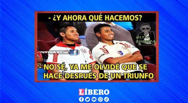 Universitario derrotó a Melgar y los memes llegaron enseguida a las redes sociales. Universitario derrotó a Melgar y los memes llegaron enseguida a las redes sociales.