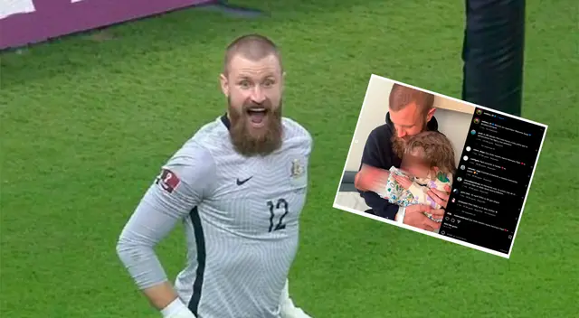 El popular 'arquero bailarín' de Australia es viral en redes sociales tras el nacimiento de su hija.