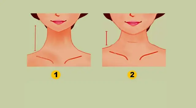 La forma de tu cuello tiene algo que decirte sobre tu personalidad.