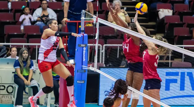 La selección peruana perdió 3 sets a 0 ante EE.UU por la Copa Panamericana de Vóley 2023