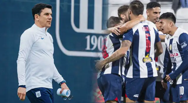 Mauricio Larriera y el posible once que prepara con Alianza Lima
