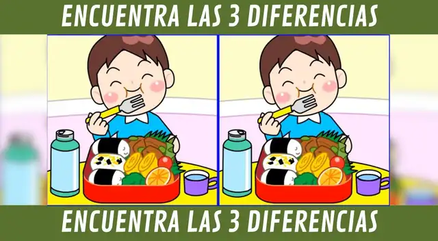 Ubica las tres diferencias de la imagen en cuestión de segundos y sé un pro. Ubica las tres diferencias de la imagen en cuestión de segundos y sé un pro.