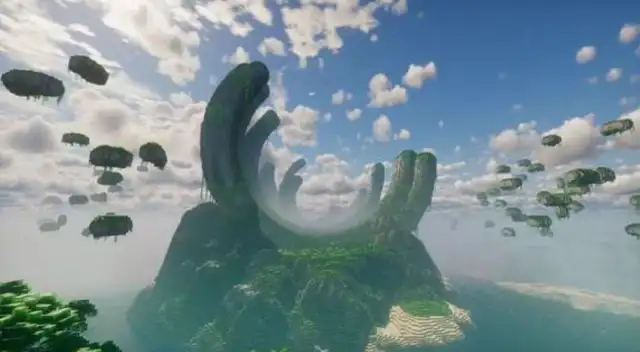 Pandora, el principal escenario de Avatar, tiene una espectacular réplica en Minecraft